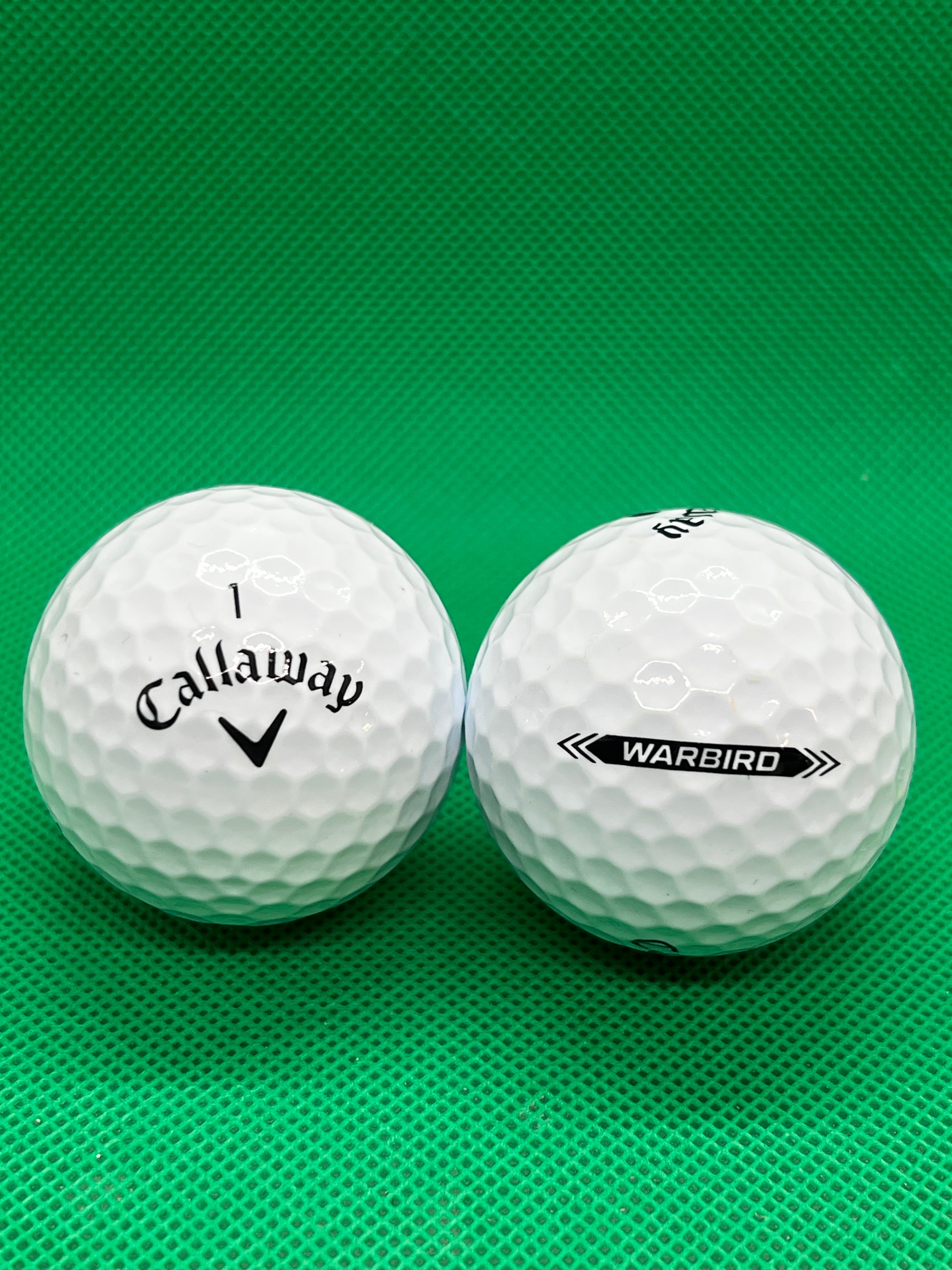 12 CALLAWAY WARBIRD A++ Grade white golf balls