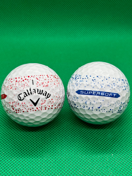 12 Callaway Supersoft 360 Splatter A++ Grade