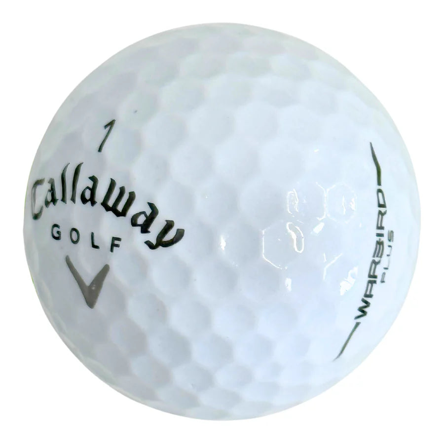 12 CALLAWAY WARBIRD Plus.      A Grade white golf balls