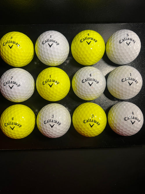 12 Callaway CXR Power White/Yellow A++ Grade