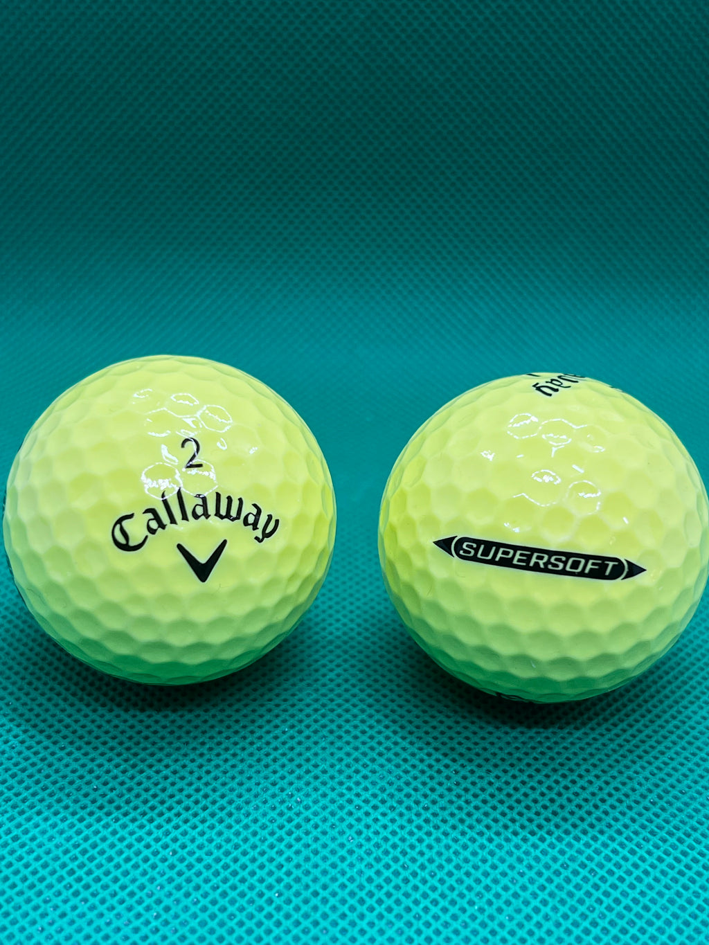 18 CALLAWAY SUPERSOFT A Grade  white/yellow balls